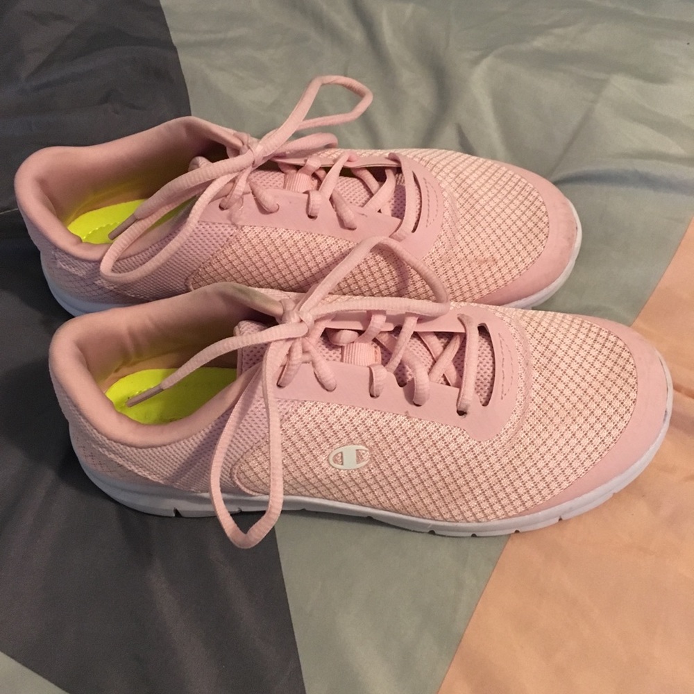 Pink Champion Running Shoes